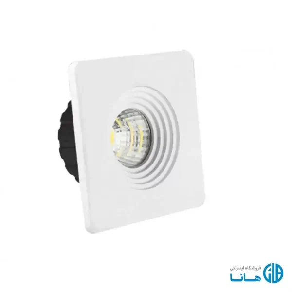 چراغ چشمی ۳ وات مربعی برند پارس شعاع