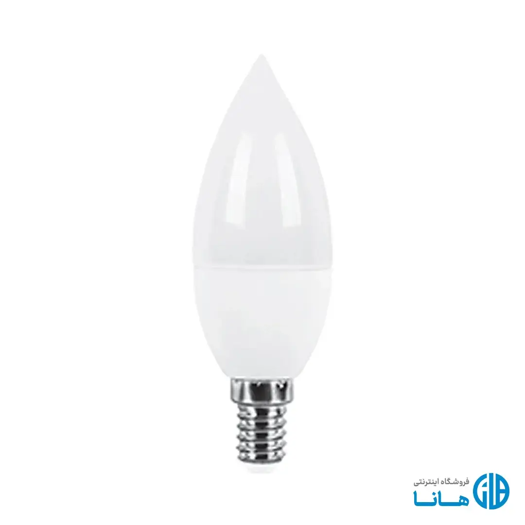 لامپ LED شمعی ۶ وات مات E14