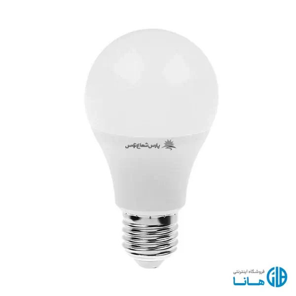 لامپ LED حبابی 9 وات E27 پارس شعاع توس