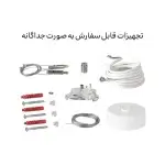 چراغ روكار یا آويز اپتيلد 60x60 مازی نور