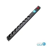 رک مونت محافظ 8 خانه کابل 1.8 متری پارت الکتریک