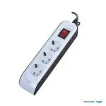 سه راهی برق ارت دار پارت الکتریک کابل 5 متری