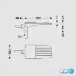 چراغ معابري آستريا S مازی نور