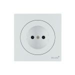 پریز بدون ارت محافظ دار دلند