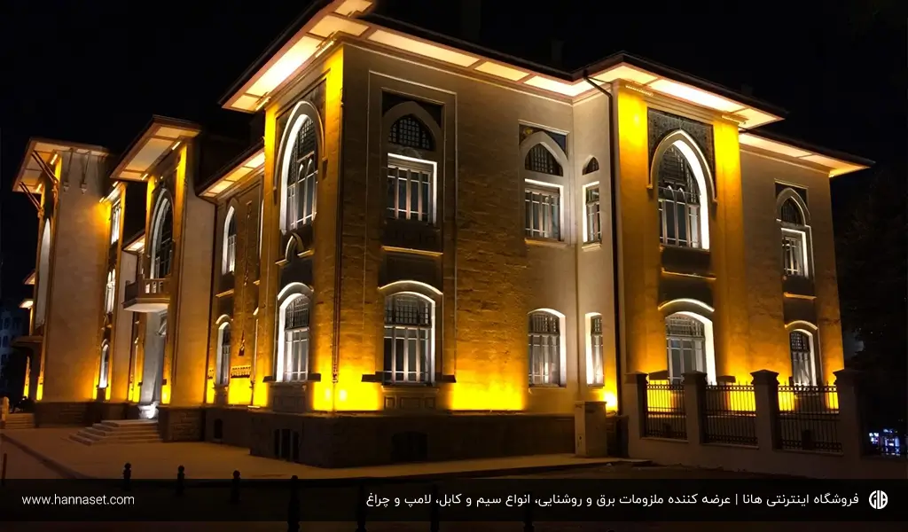 نکات مهم در نصب نورپردازی نمای بیرونی ساختمان