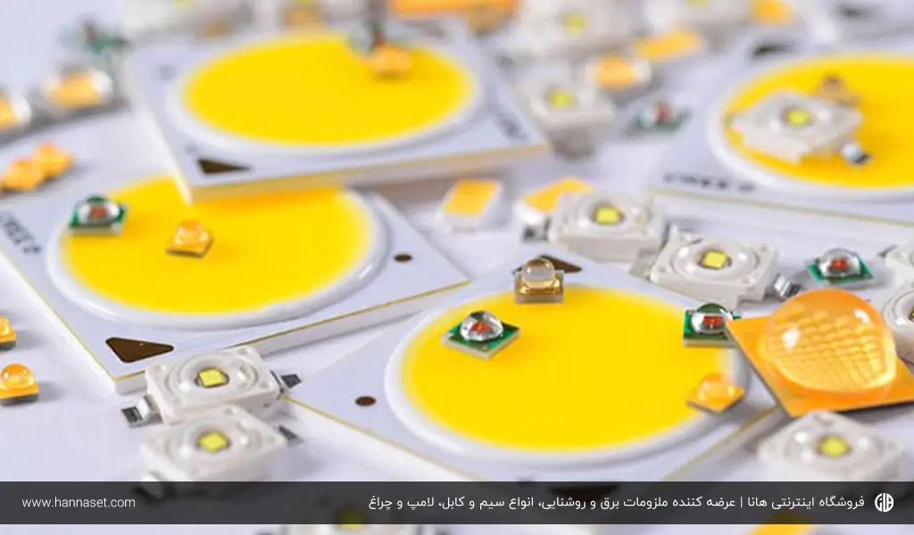 تفاوت لامپ های COB و SMD و کاربردهای آن ها 1 بیان تفاوت لامپ های COB و SMD