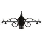 تنه وسط دو شاخه وارونه چراغ پارکی و حیاطی شفق مدل دنا کد 345