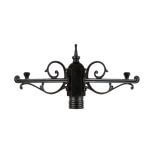 تنه وسط سه شاخه رو به بالا چراغ پارکی و حیاطی شفق مدل دنا کد 343