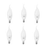 لامپ ال ای دی 5 وات اشکی افراتاب پایه E14 مدل AF-TC-5W بسته 6 عددی