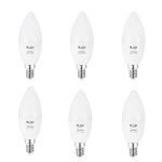 لامپ ال ای دی 5 وات شمعی افراتاب پایه E14 مدل AF-C-5W بسته 6 عددی