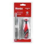 مجموعه 6 تکه پیچ گوشتی و بکس رونیکس مدل RH-2723