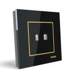 پریز شبکه دو سوکت Cat6