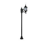 چراغ حیاطی ایستاده تک شاخه با طول 1.6 متر شفق مدل سورنا کد 2911