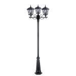 چراغ حیاطی ایستاده سه شعله شفق مدل پاسارگاد کد 8433