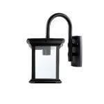 چراغ حیاطی دیواری شفق مدل روشان با شیشه ساده کد 1002