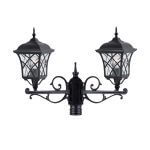 چراغ حیاطی سرلوله دو شاخه شفق مدل پاسارگاد کد 8442