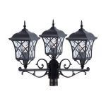 چراغ حیاطی سرلوله سه شاخه شفق مدل پاسارگاد کد 8443