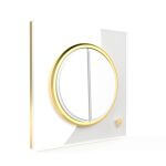 کلید برق دو پل ویرا مدل آلفا