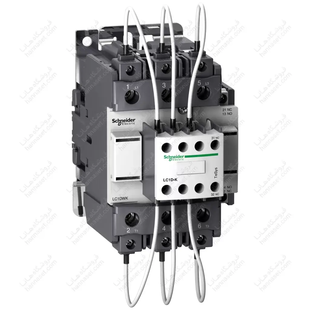 کنتاکتور خازنی 60 کیلوواری مدل LC1DWK12M7 اشنایدر