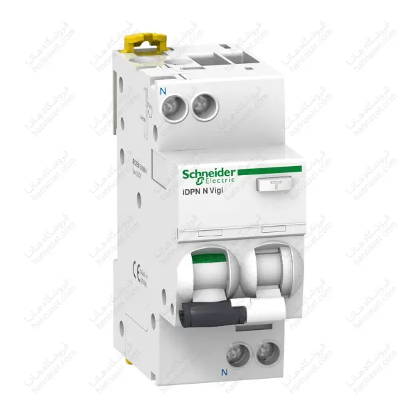 کلید محافظ جان ترکیبی (RCBO) دو پل 25 آمپر اشنایدر