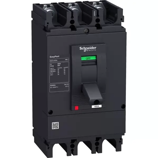 کلید اتوماتیک 400 آمپر الکترونیکی سری NSX400F اشنایدر