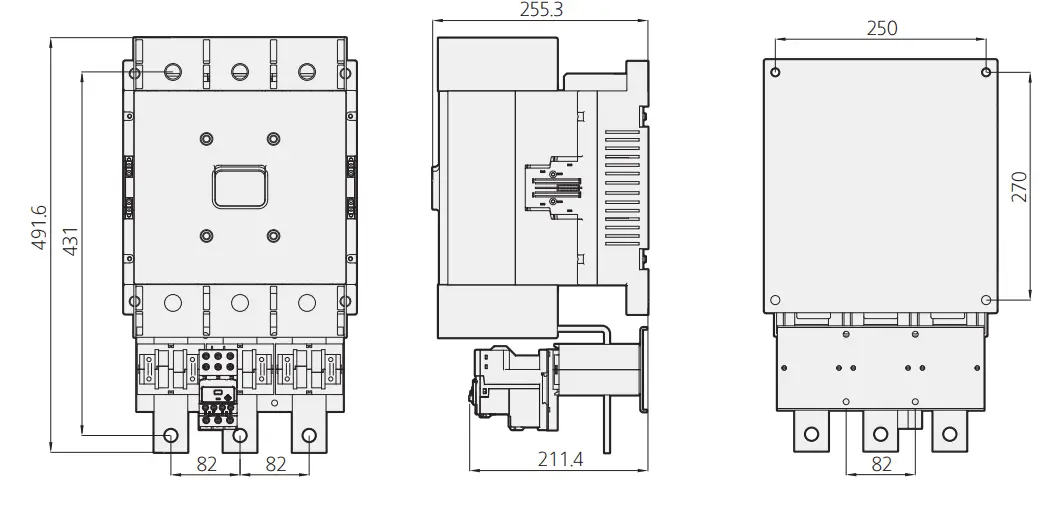 بی متال ( رله حرارتی/ اضافه جریان) 480 : 800 مدل HGT800K هیوندای 1 بی متال ( رله حرارتی/ اضافه جریان) 480 : 800 مدل HGT800K هیوندای