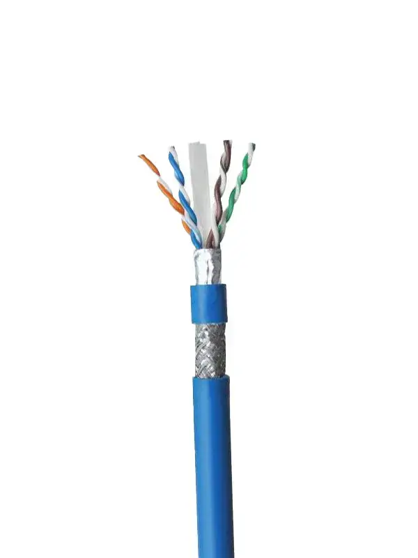 کابل شبکه CAT6 SFTP اوت دور تست پرمننت چنل روکش lszh لگراند 