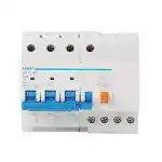 کلید محافظ جان ترکیبی (RCBO) چهار پل 25 آمپر 30 میلی آمپر سری NB1L C چینت