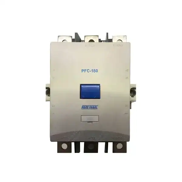 کنتاکتور 180 آمپر، 90 کیلووات، بوبین AC 110-220 مدل 180-PFC پارس فانال