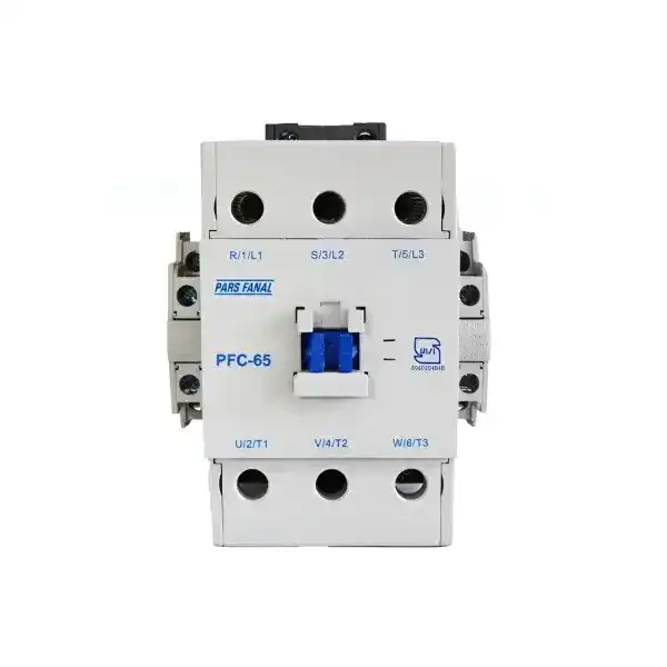 کنتاکتور 65 آمپر، 30 کیلووات، بوبین AC 220 مدل 65-PFC پارس فانال
