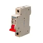 کلید مینیاتوری تک پل 10 آمپر 6 کیلو آمپر PFN-61-B10 پارس فانال