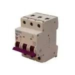 کلید مینیاتوری سه پل 32 آمپر 6 کیلو آمپر PFN-63-C32 پارس فانال